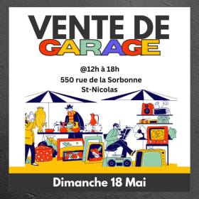 Vente de garage - dimanche 18 mai @12h-18h item