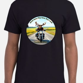 Men's Short Sleeved Morty Moose item