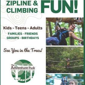 (1) Voucher 3-hour climb The Adventure Park at Storrs, CT item