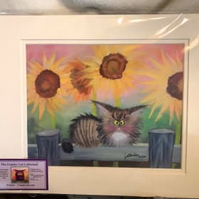 Cranky Cat Print item