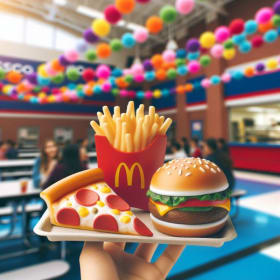 7. VIP Teacher Lunch with Mrs. Alfonso 🍕🍟 item