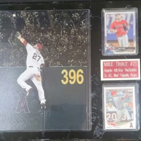 Angels Mike Trout Plaque item