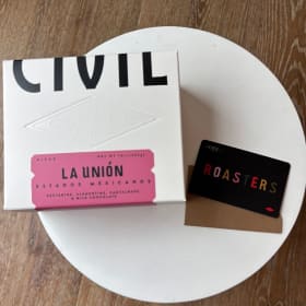 $15 Gift Card and 1 bag of coffee beans (Item 2 of 3) item