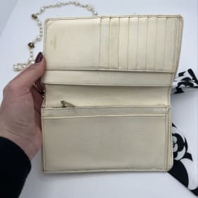 #119 Vintage Chanel Coco Button Wallet Purse item