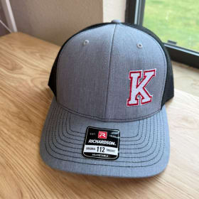 Offset K Heather Grey + Black Mesh Richardson 112 item