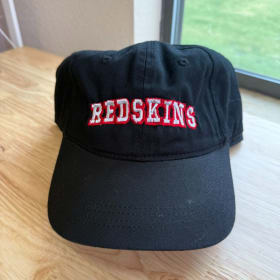 Unstructured Adjustable Redskins Cap Black item