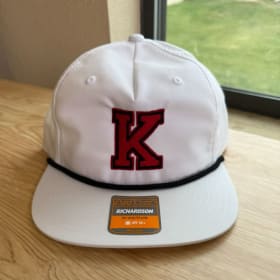 Richardson R Active White with Red K item