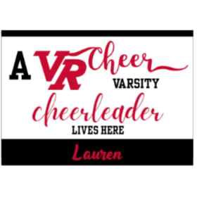 Varsity Cheerleader Yard Sign item