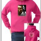 XL- HAUTE PINK FREEDOM FROM FRAME-UP MUMIA HOODIE item