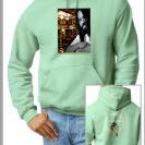 3XL- MINT GREEN FREEDOM FROM FRAME-UP MUMIA HOODIE item