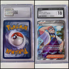 Pokemon card: Certified Level 10 Gem Mint Kofu card item