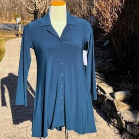 AVAILABLE Sympli Go To Shirt -Brand New Size 8 (Atlantis) item