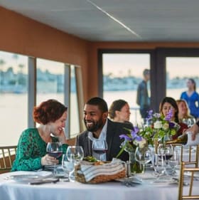 🌅 Newport Harbor Premier Dinner Cruise for 4 item