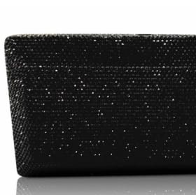 Crystal Glamorous Classic Black Purse item