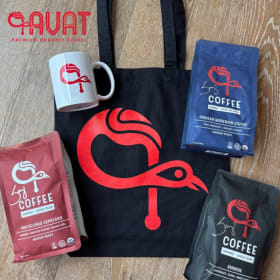 Kavat Coffee beans signed by Serj Tankian + Tote bag & mug item