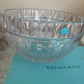 Tiffany Atlas Crystal Bowl (value $1,000) item