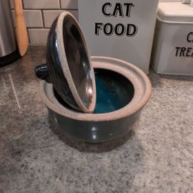 Handmade Ceramic Lidded Vessel item