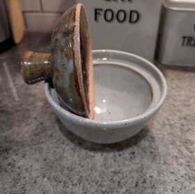 Handmade Ceramic Lidded Vessel item