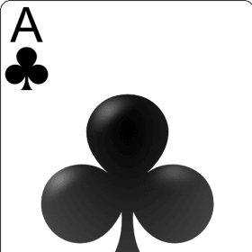 Ace of clubs item