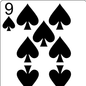 9 of spades item