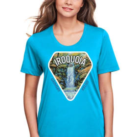 IBTC Iroquoia Waterfall Tshirt (Electric Blue) item