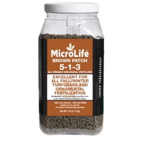 MicroLife Brown Patch Turf Fertilizer- 7 pound jug item