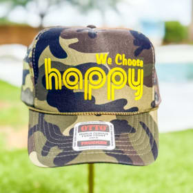Camo Happy Hat item