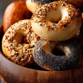 Bagel and Fruit Breakfast with Mr. and Mrs. Raupp item