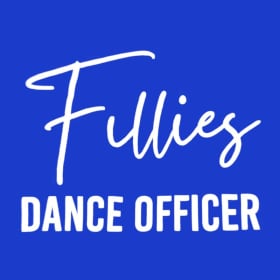 Fillies Sweatshirt - ROYAL BLUE - will say "Dance Team" item