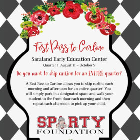 Fast Pass to Carline: Saraland Early Ed - Quarter 1 item