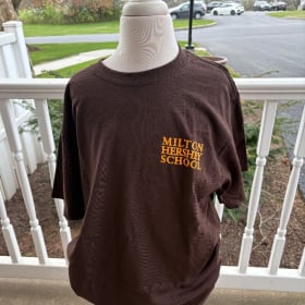 Brown MHS Evebt Staff Tshirt Small item