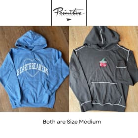 Primitive Skatewear Bundle 1: Two Pullover Hoodies item