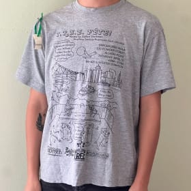 TREE Fete Light Gray Tshirt item