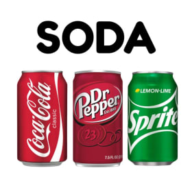 Soda - Dr Pepper, Coke or Sprike item