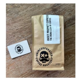 $20 Gift Card to Unincorporated Coffee + Bag of beans item