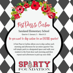 Fast Pass to Carline: Saraland Elementary - Quarter 3 item