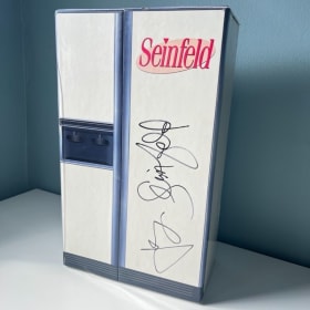 Autographed Seinfeld Refrigerator Complete Series Collection item