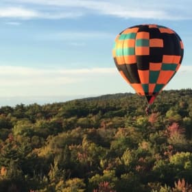 Two Riders on a Hot Air Balloon with Above Reality item