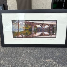 "Twilight in Manayunk" - photograph by Kevin Burnett item