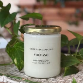 VOLCANO 16oz handcrafted 100% soy wax candle item