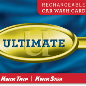 Kwik Trip Car Wash Card item