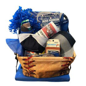 Baseball Themed Basket Donated By Baseball item