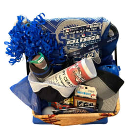 Baseball Themed Basket Donated By Baseball item