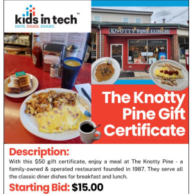 The Knotty Pine: Gift Certificate item