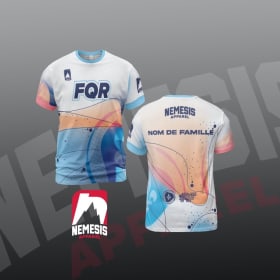 Custom White FQR Jersey item