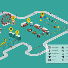 Festival Map Sponsor item