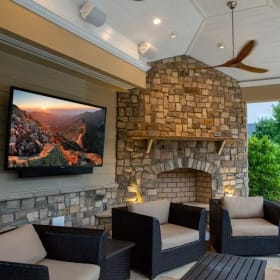 9.  55" Outdoor TV item