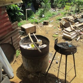 Cuisinière à bois item