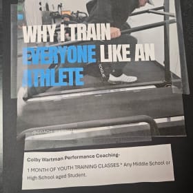 One Month of Personal Training - Youth Athlete Program item