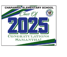 PERSONALIZED Yard Sign item